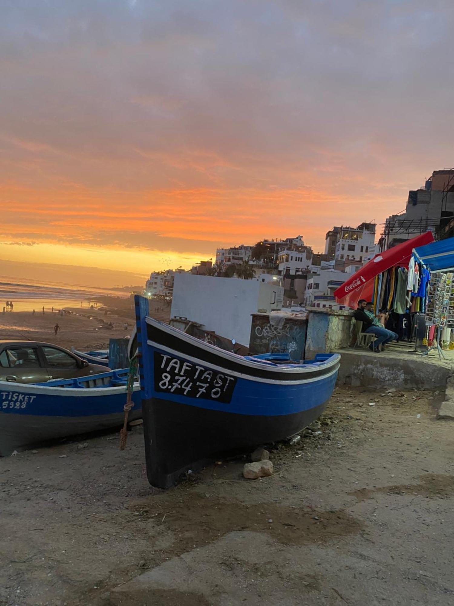 Over Sea Taghazout El Baraka Ngoại thất bức ảnh